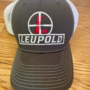 Gray and White Trucker Hat